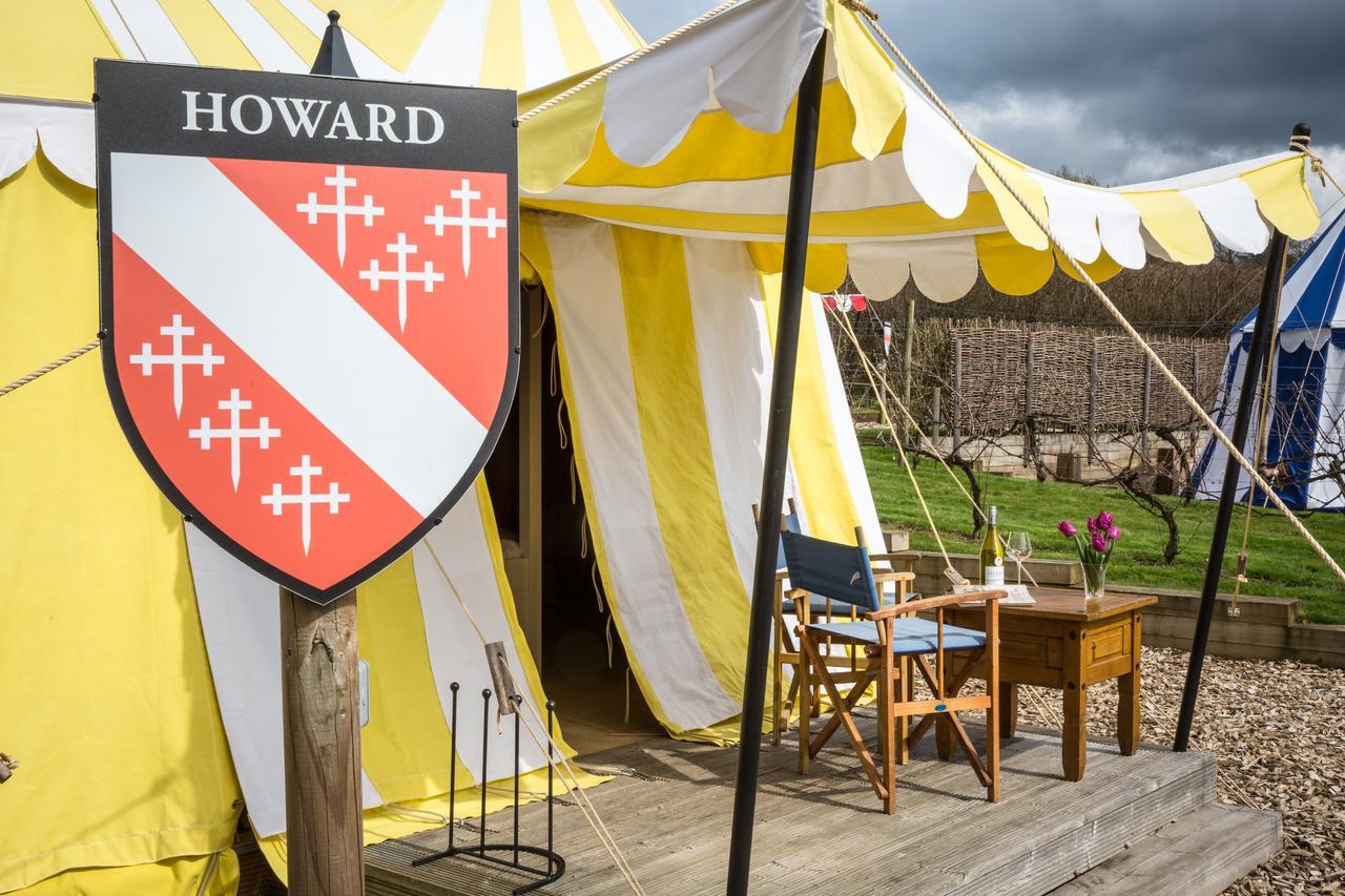 Leeds Castle Knights Glamping Hotell Exteriör bild